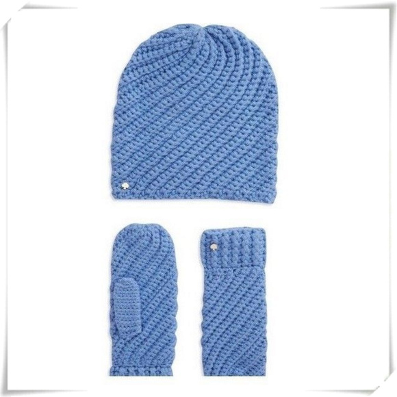 kate spade Accessories - Kate Spade hat and mittens set